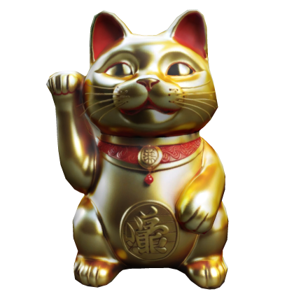 Gold Waving Cat thumbnail