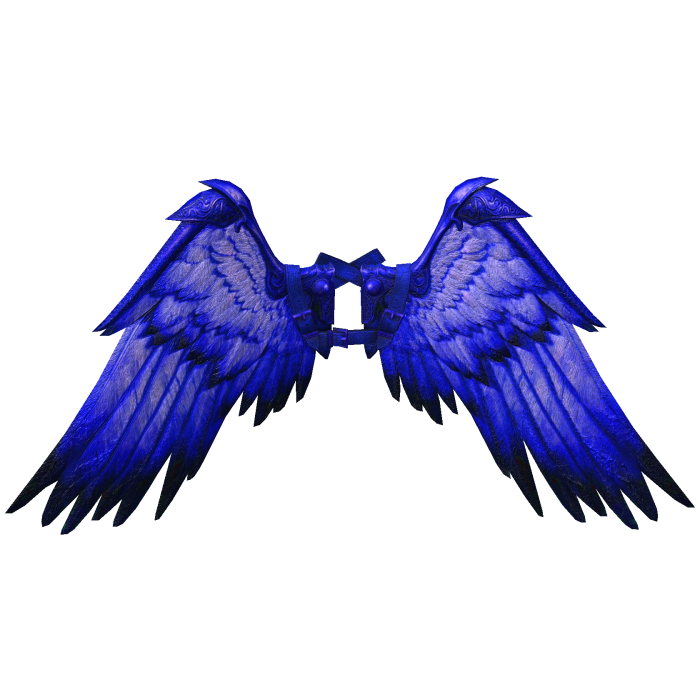[PBR] Electric Blue Icarus Wings [Addon]