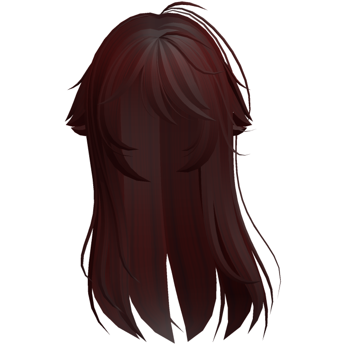 Red Shy Moe Cat Girl Windy Whispy Hair