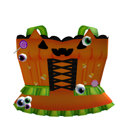 orange pumpkin dress