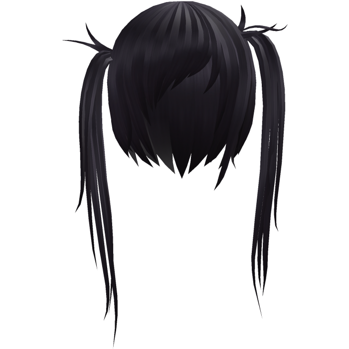 melancholy # asymmetrical twin tails ҂ purple