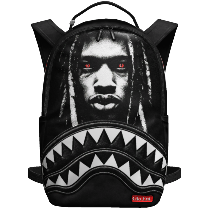 (4.0) King Von Demon Sprayground Backpack 