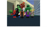 SuperHero City III Group of Swegger Guys