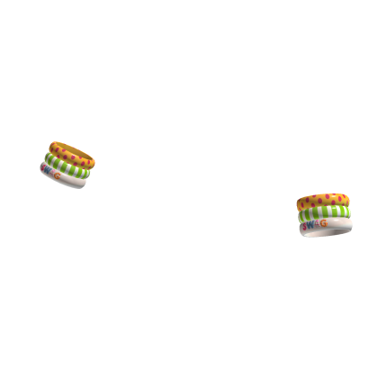 #SWAG Harajuku Stripes/Polka Dot Bangles