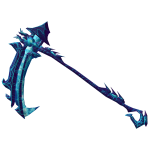 Eternity's True-Blue Striker Scythe