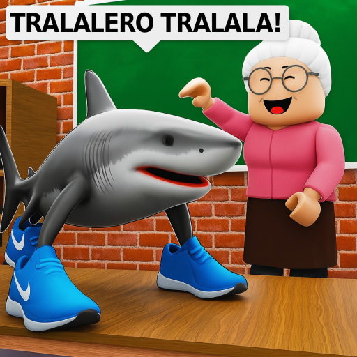 Prank Brainrot Grandma official Roblox game thumbnail