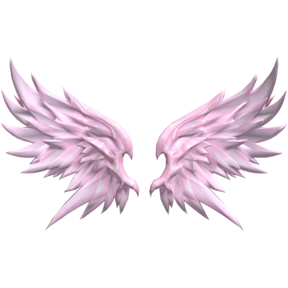 Big Pink Transpire Angel Wings