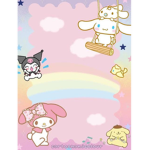 POMPOMURAINIAN CINNAMINNROLL AND CHROMI AND MELODY