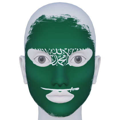 Saudi Arabia Facepaint
