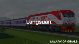 หลังสวน Droga kolejowa linii południowej • Tajlandia Langsuan Railway