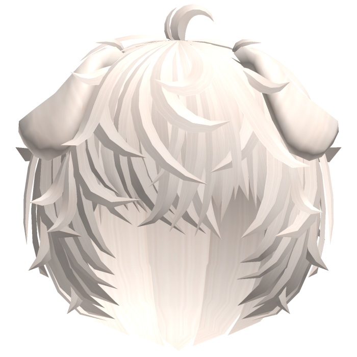🦴 cute platinum puppy boy messy kawaii wavy hair
