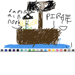 treasure island (pirate map)