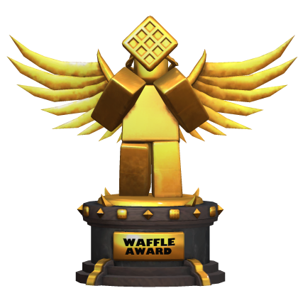 Waffle Awards 2026 Winner's Trophy Roblox item
