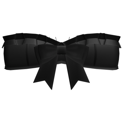 ♡ black pretty ruffled dolly top thumbnail