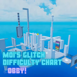 Moi's Glitch Difficulty Chart Obby! (Update 5.2!)