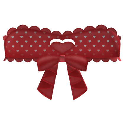 ♡ : cute valentines ruffled top in red thumbnail