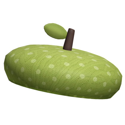 Green Igari Kei Apple Fall Autumn Knit Beret Roblox item