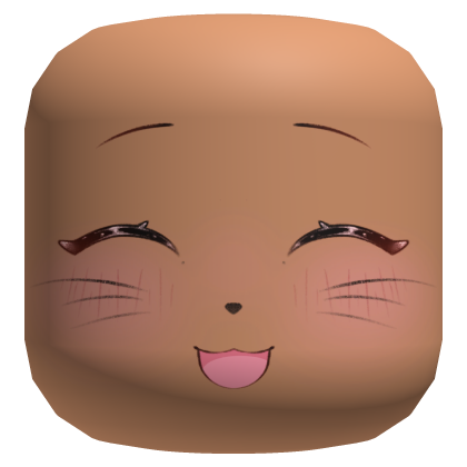 Kawaii Cat Face Paint Roblox item
