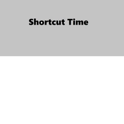 Shortcut Time (trails) icon