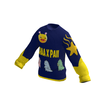 Sweater Biru Kuning Star ⭐ thumbnail
