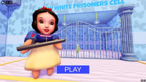 [🎀NEW!] SNOW WHITE BARRY'S PRISON RUN! (Obby)