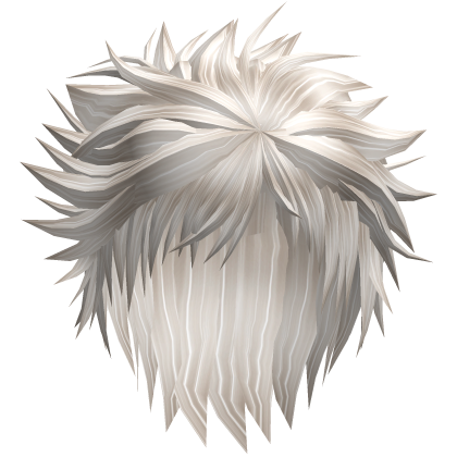 Blonde Messy Anime Hair 30.