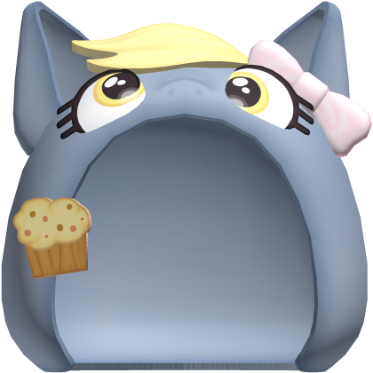 Cute Derpy Hooves MLP Muffin Hood