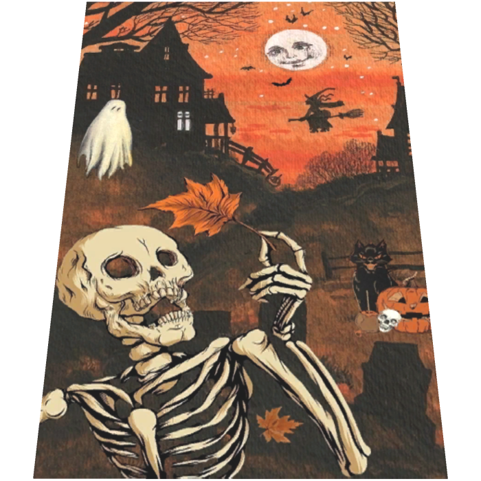Halloween Skeleton Spooky Cape
