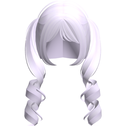 sweet purple swirly pigtails Roblox item