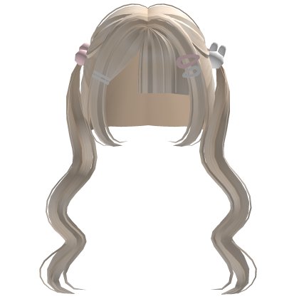 ♡ ⋮ Cutecore Twintails In Platinum Roblox item