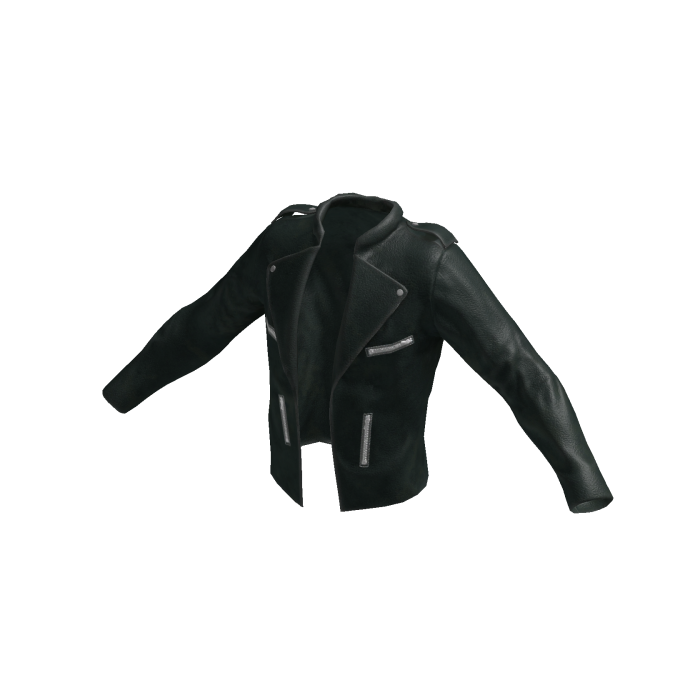 Dark Green Leather Moto Jacket