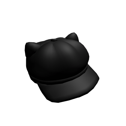 paper boy hat w cat ears 