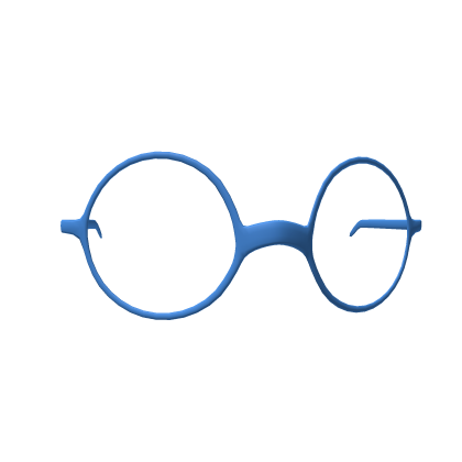 Cute Blue Kemono Glasses