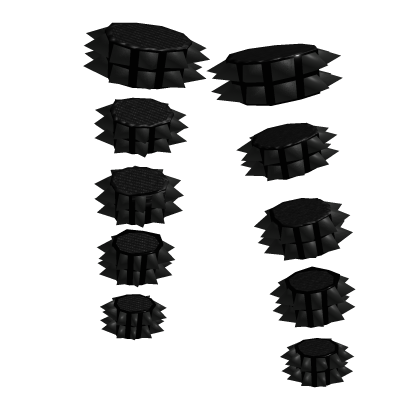 Leg Spikes Black