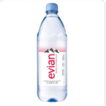 Evian water