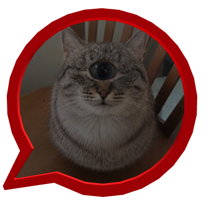 Red Circle One eye cat meme