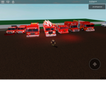 Fire and tow trucks