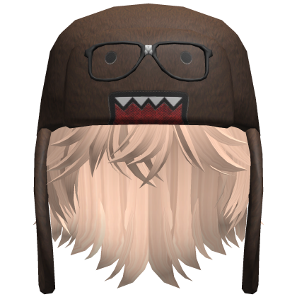Domo Shaggy Boy Hair Blonde V2