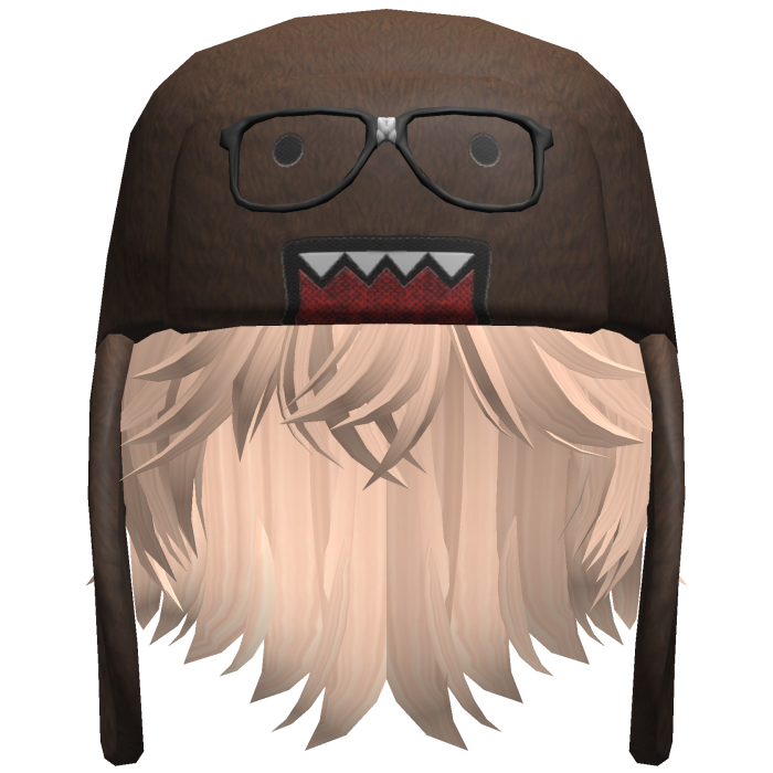 Domo Shaggy Boy Hair Blonde V2
