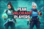 peak valorant players