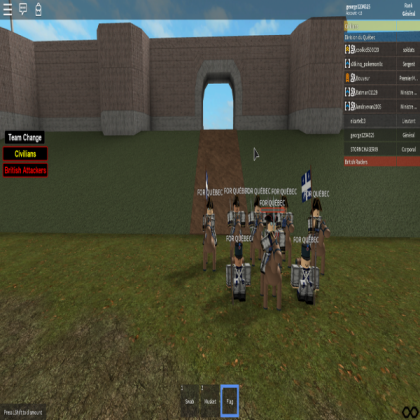 Divison du Québec Officer/Low Ranks Painting Roblox decal