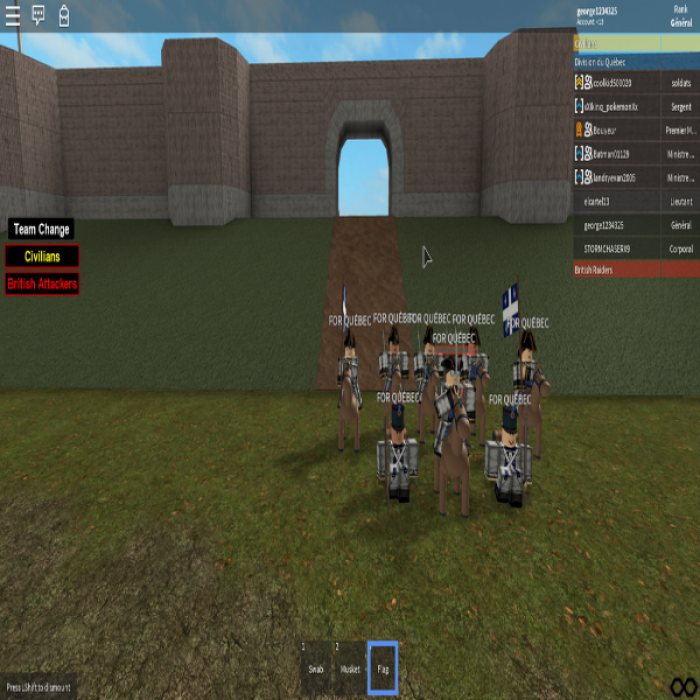 Divison du Québec Officer/Low Ranks Painting Roblox decal