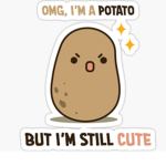 Cute potato group