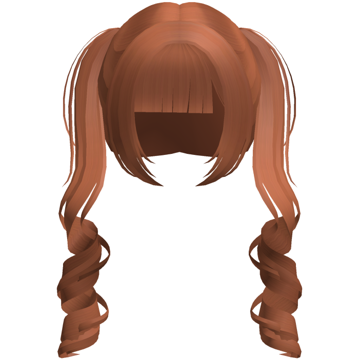 ginger cute douyin princess pigtails