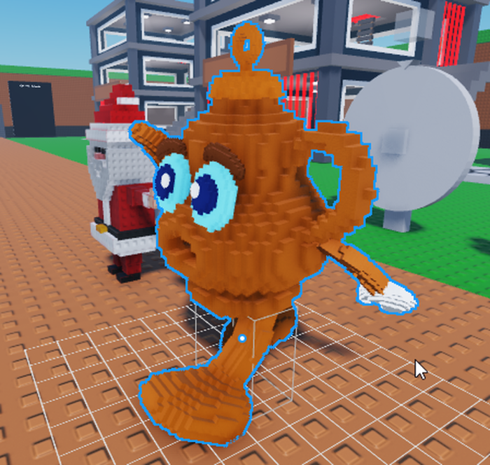 Tatata Sahur Blocky Brianrot Rigged & Animated preview 2