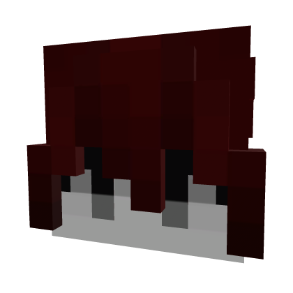 Minecraft Red Hair Vampire Head