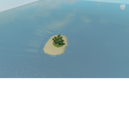 realistic beach