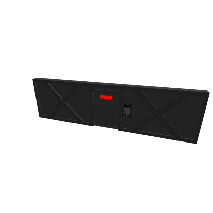 Military door with password