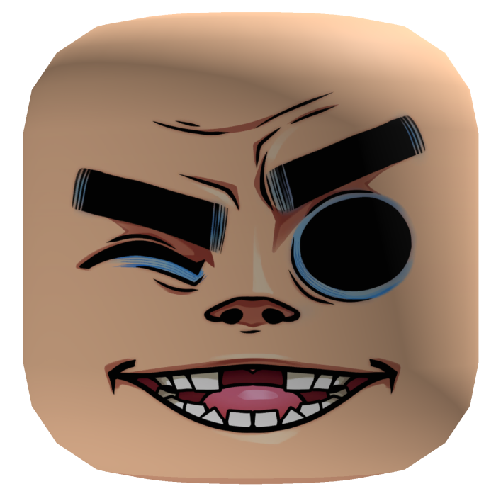 2D Gorillaz Face