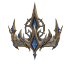 ( Code: CBC699 )Crystal Blue Crown